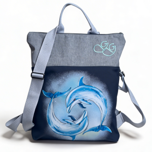 Mochila Delfines repelenet al agua