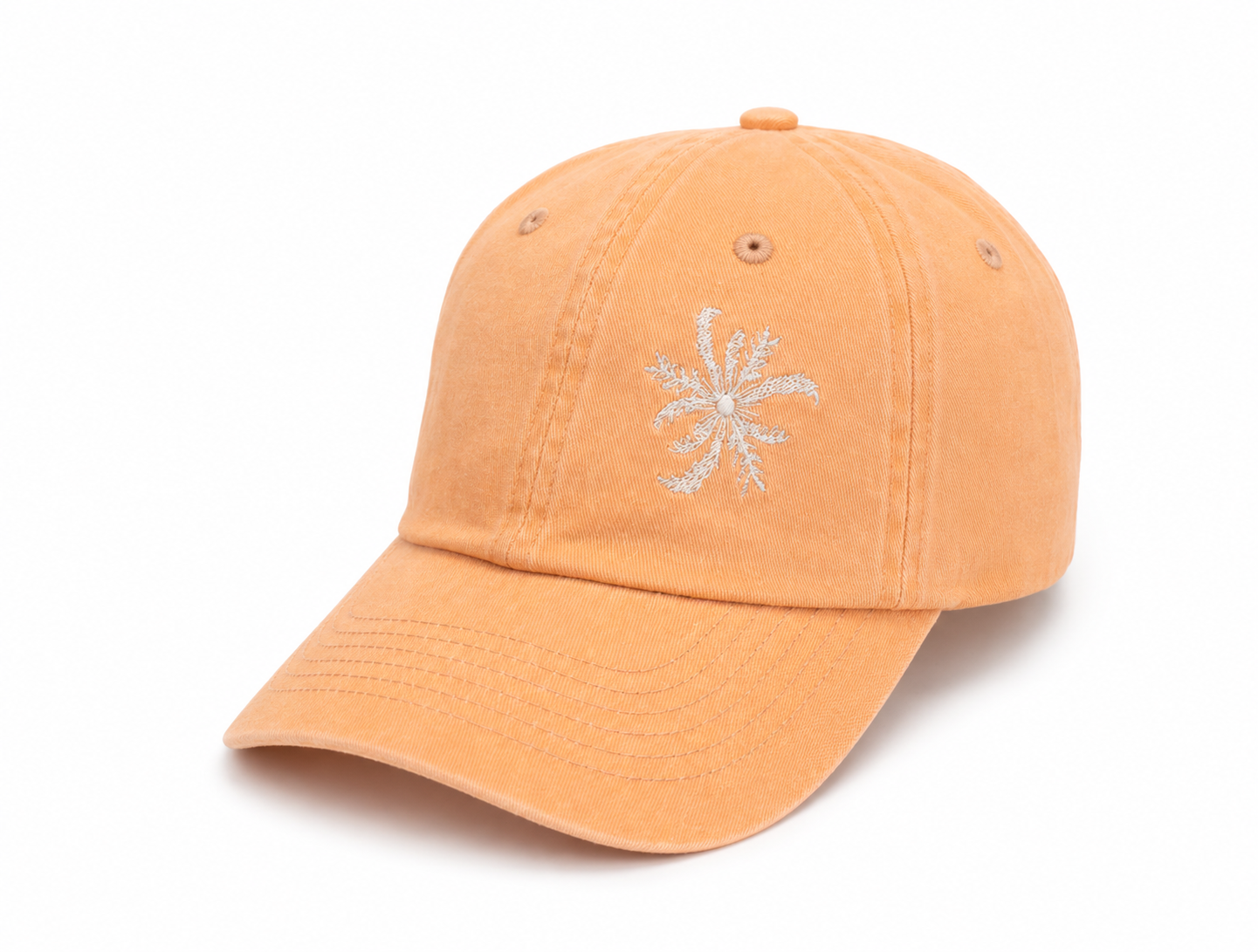 Gorra Naranja de Algodón Orgánico Eguzkilore