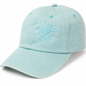 Gorra Turquesa de Algodón Orgánico Eguzkilore