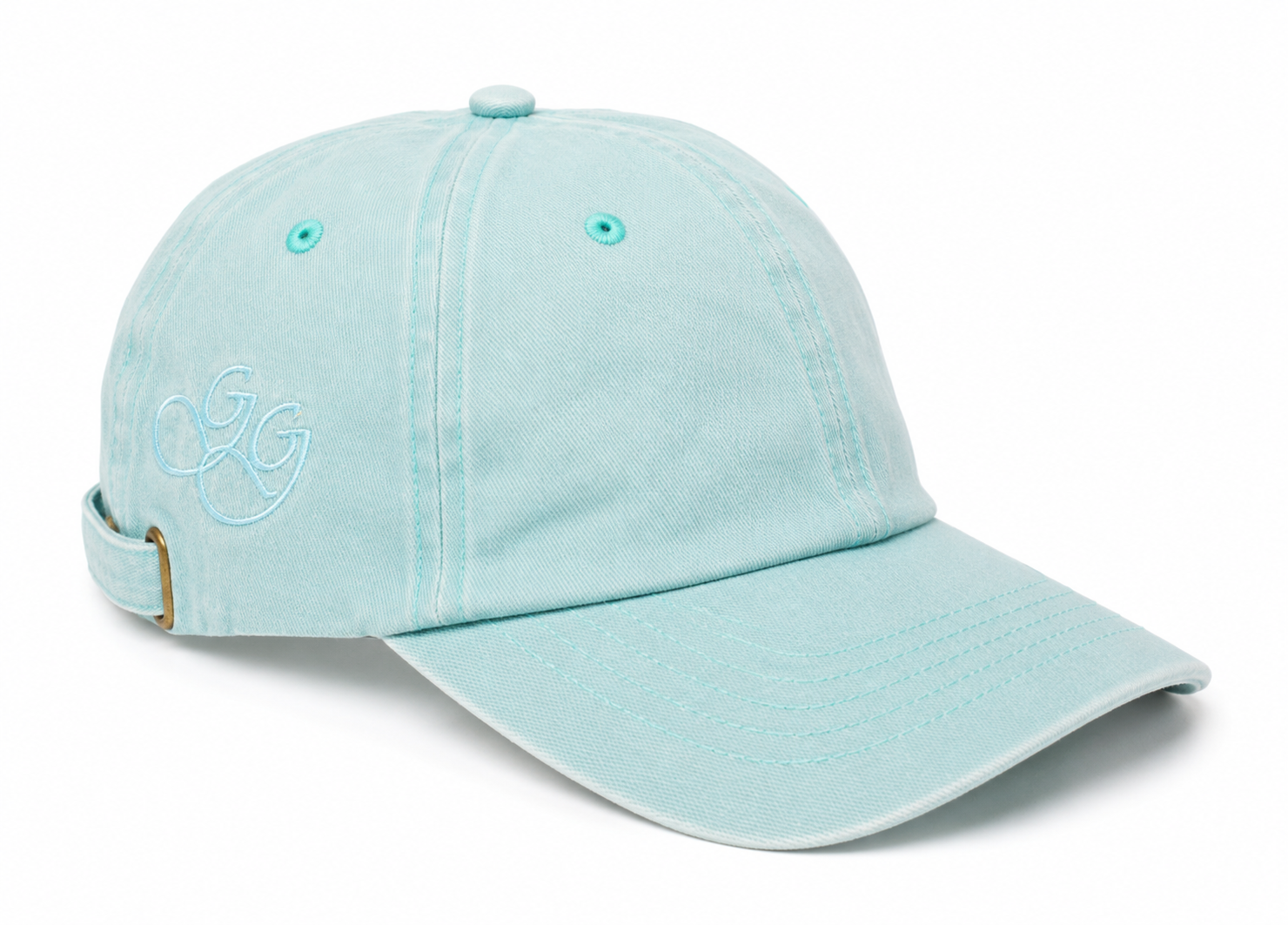 Gorra Turquesa de Algodón Orgánico Eguzkilore - Imagen 2